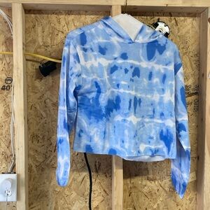 5 B/Blue Tie-Dye Hoodie